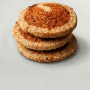 Tomato Garlic Thokku Cheddar Sablés — Bruschetta Reconsidered