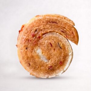 Tomato Garlic Thokku Cheddar Sablés — Bruschetta Reconsidered